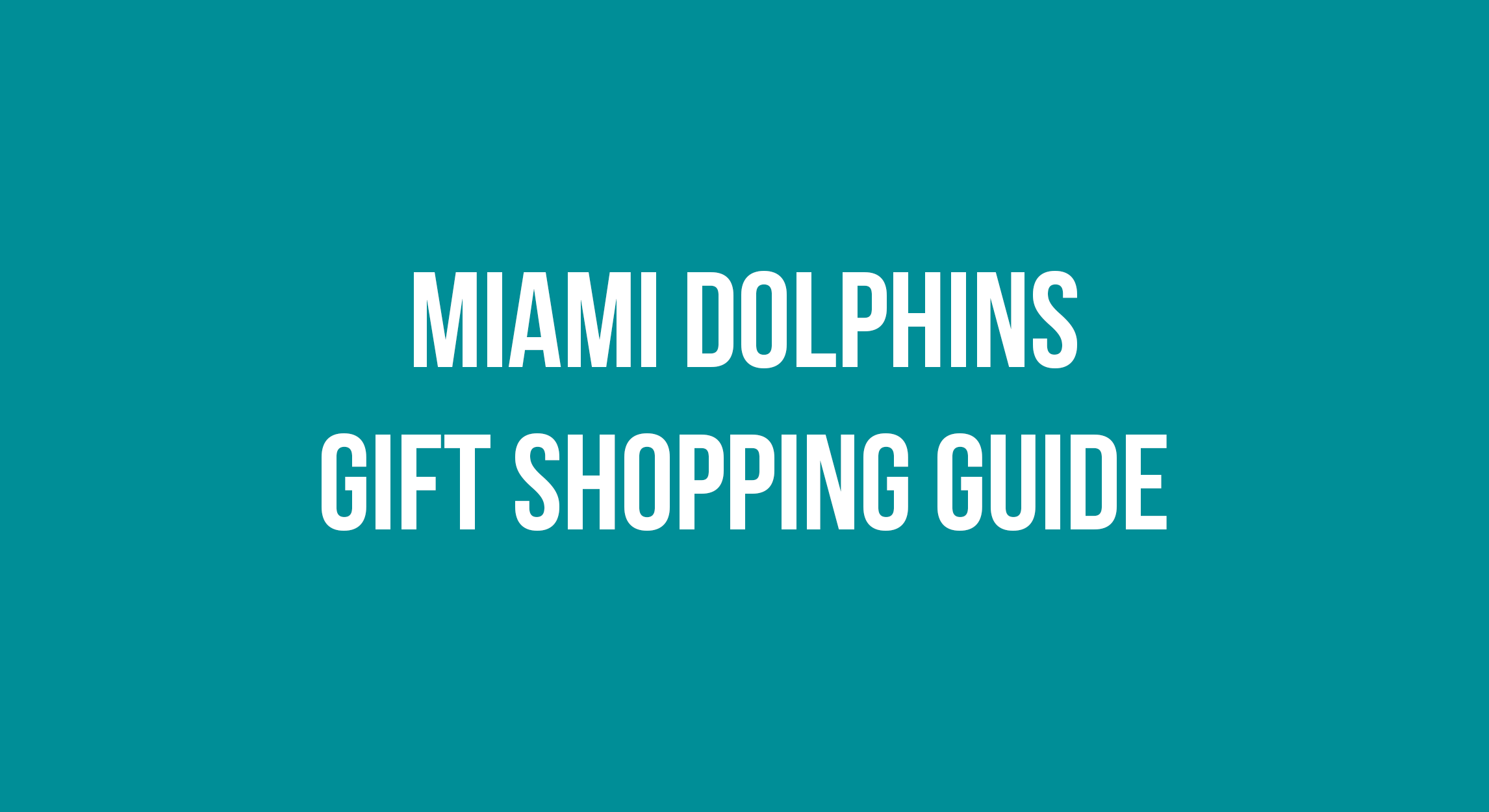 miami dolphins gifts